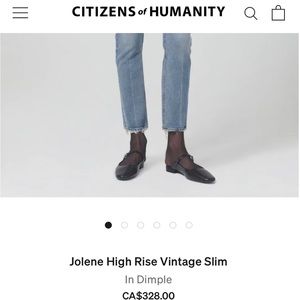 Citizens of Humanity NWT Jolene size 29
